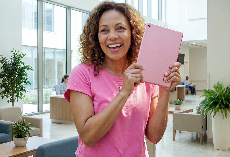 Women's Pink Tablet Giveaway
